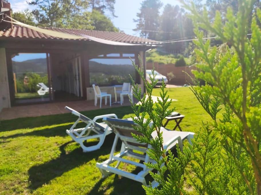 Casa Nueva En Vigo Rural Mos Con Jacuzzi Y Chimenea Para Escapada Romantica Pontevedra Exterior photo
